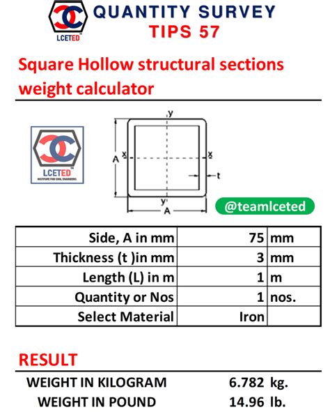 steel box section strength calculator|hollow section weight calculator.